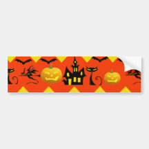 Motif hanté par Chevron de chat noir de Chambre de Autocollants Pour Voiture