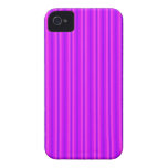Motif hippie pourpre et rose de Stripey Étuis iPhone 4