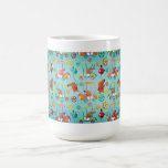 Motif magique de voiture tasse