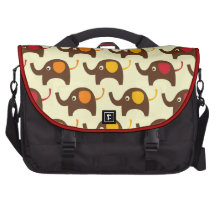 Motif mignon de nature de kawaii d'éléphants de bo