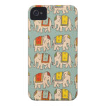 Motif mignon d'éléphant d'éléphants de cirque de b coques case-mate