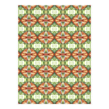 Motif orbiculaire vert et bronzage de fantaisie bristols personnalisés