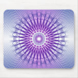Motif radial pourpre : Dessin de vecteur : Mousepa Tapis De Souris
