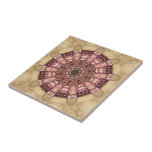Motif unique de pierre de kaléidoscope d'art abstr carreaux