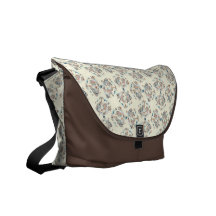 Motif vintage floral besace