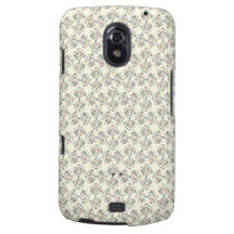 Motif vintage floral spécial coque samsung galaxy nexus