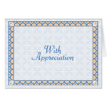 Motifs et frontières 2 avec la carte d'appréciatio