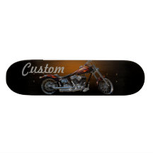 Moto faite sur commande skateboards personnalisables