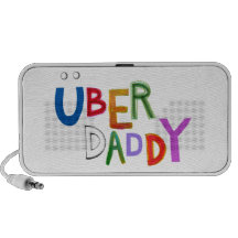 Mots superbes d'art d'amusement de bon père de pap haut-parleurs iPod