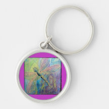 Mouche de dragon porte-clefs