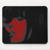 Mousepad avec la copie fraîche de fille tapis de souris