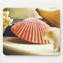 Mousepad de coquillages tapis de souris