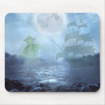 Mousepad de crique de pirate de fantôme tapis de souris