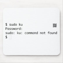 mousepad de ku de sudo tapis de souris