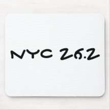 Mousepad de NYC 26,2 Tapis De Souris