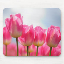 Mousepad de tulipes tapis de souris