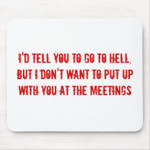 Mousepad d'enfer tapis de souris