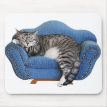 mousepad faisant une sieste de chaton tapis de souris