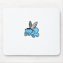Mousepad - Gelukkige Cherubijn Muis Matten