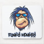Mousepad génial de singe tapis de souris