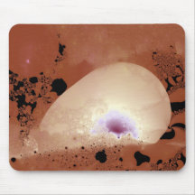 mousepad rose-clair de coquillage tapis de souris