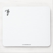 Mousepad squelettique tapis de souris