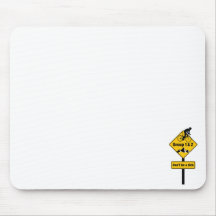 Mousepad-straat Teken Muis Matten