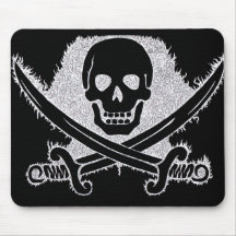 Mousepad van het Rek van Cap'n Muis Mat