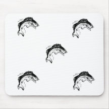MOUSEPAD (VIJF VISSEN) MUIS MAT