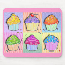 Mousepads - petits gâteaux d'art de bruit tapis de souris