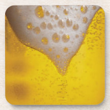 Mousse de bière blonde sous-bock
