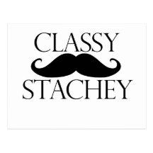 Moustache chique de Stache Cartes Postales