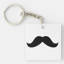 Moustache Keychain Porte-clés