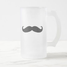 Moustache noire ou moustache noire pour des cadeau tasse à café