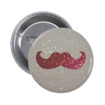 Moustache rose de Bling (graphique de scintillemen Pin's