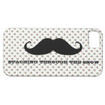Moustaches drôles de Noël de vacances de moustache coques case-mate