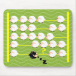 moutons noirs tapis de souris