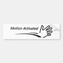 Mouvement activé adhésifs pour voiture