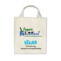 Mouvement végétalien/habillement végétalien sacs de toile