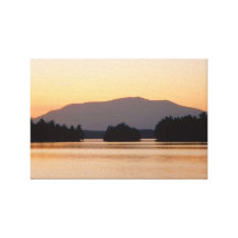 Mt. Katahdin Maine Stretched Canvas Afdrukken
