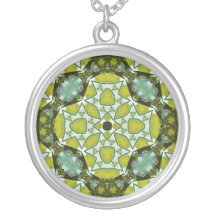 Multicolored Abstract Patroon Ketting