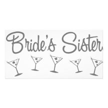 MultiMartini-BridesSister-gris Cartes De Vœux Avec Photo
