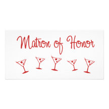 MultiMartini-MatronHonor-Rouge Photocarte