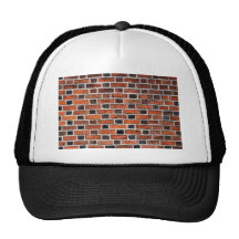mur rouge casquettes de camionneur
