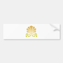 Muschel shell auto sticker