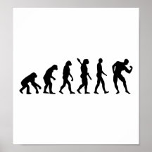 Muscles de culturisme d'évolution posters