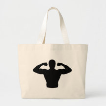 Muscles de culturisme sac en toile