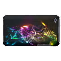 Music Notes in Color for Music-lovers iPod Touch Covers