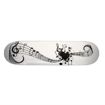 Music skate planches à roulettes customisées