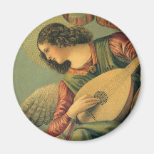 Musicien d'ange, Melozzo DA Forli, art de Renaissa Aimant
